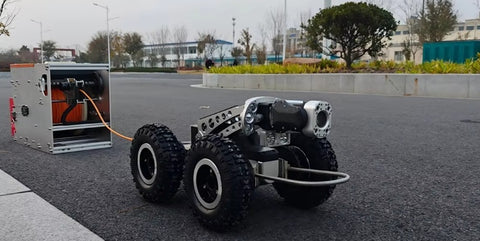 IBEX Lunar-X1 Touchscreen Tablet Sewer Pipe Inspection Robotic Crawler System for Industrial Pipes (Copy)