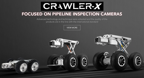 Sewer Crawler & CCTV Pipe Inspection Crawler Trailer 8' x 12' Closed Circuit TV Trailer With IBEX Sewer Inspection Crawler System.