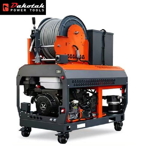 2900PSI Small Sewer Cleaning Machine 9GPM Sewer Jetter 5/16 50m Hose Sewer Hydro Jetter (Copy)