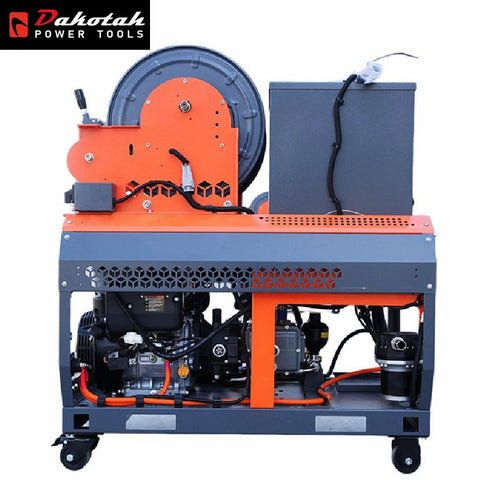 2900PSI High Pressure Sewer Jet Machine 9GPM 19HP Household Drain Residential Pipeline Washing Equipment