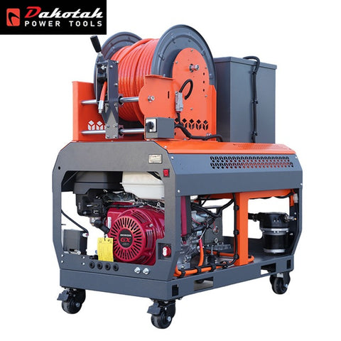 4350Psi High Pressure Water Jet Sewer Cleaning Machine 16lpm Sewer Drain Cleaner for Different Pipe Cleaning (Copy)