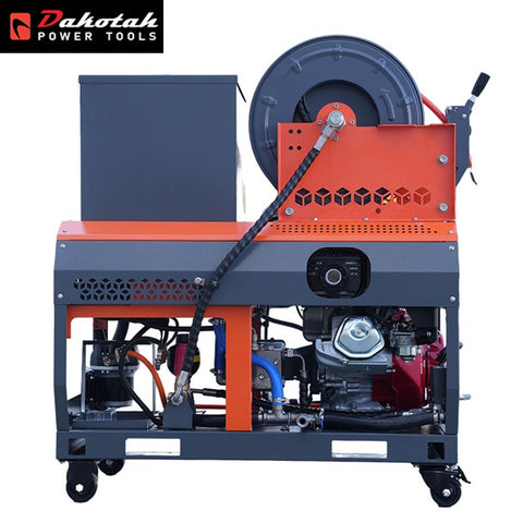 4350Psi High Pressure Water Jet Sewer Cleaning Machine 16lpm Sewer Drain Cleaner for Different Pipe Cleaning (Copy)
