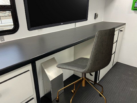 Sewer Crawler & CCTV Pipe Inspection Crawler Trailer 8' x 12' Closed Circuit TV Trailer With IBEX Sewer Inspection Crawler System.