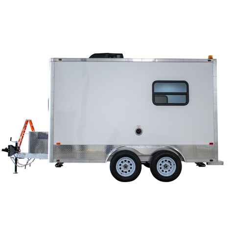 Sewer Crawler & CCTV Pipe Inspection Crawler Trailer 8' x 12' Closed Circuit TV Trailer With IBEX Sewer Inspection Crawler System.