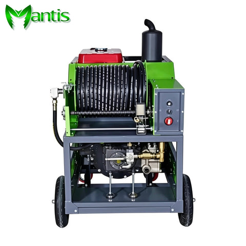 58Hp Four-Cylinder Diesel Engine High Pressure Water Jet Pipe Pipeline Sewer Sewage Cleaning Machine (Copy)
