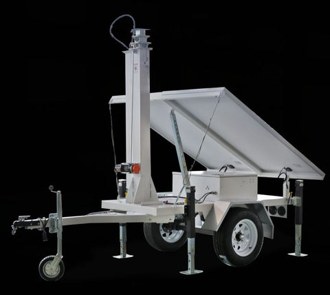 Mobile Power USA - CCTV Mobile Solar Security Trailer | Easy-Operate CCTV Camera System with MPPT (Copy)