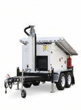 Mobile Power USA - CCTV Mobile Solar Security Trailer | Easy-Operate CCTV Camera System with MPPT