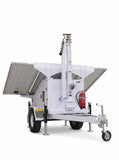 Mobile Power USA - CCTV Mobile Solar Security Trailer | Easy-Operate CCTV Camera System with MPPT