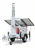 Mobile Power USA - CCTV Mobile Solar Security Trailer | Easy-Operate CCTV Camera System with MPPT