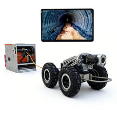 IBEX Lunar-X1 Touchscreen Tablet Sewer Pipe Inspection Robotic Crawler System for Industrial Pipes