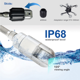 Cuda Cam Pan & Tilt Pipe Inspection System with 512HZ transmitter and self leveling camera head Sewer Camera