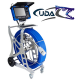 Cuda Cam Pan & Tilt Pipe Inspection System with 512HZ transmitter and self leveling camera head Sewer Camera