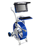 Free Locator with Cuda Cam 38mm self leveling camera head with pan & tilt option and IP68 waterproof sewer camera with 512HZ transmitter and self leveling camea head.