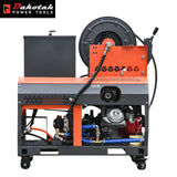 2900PSI Small Sewer Cleaning Machine 9GPM Sewer Jetter 5/16 50m Hose Sewer Hydro Jetter