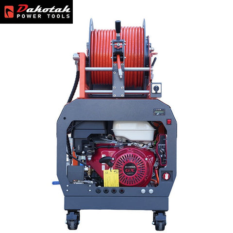 4350Psi High Pressure Water Jet Sewer Cleaning Machine 16lpm Sewer Drain Cleaner for Different Pipe Cleaning