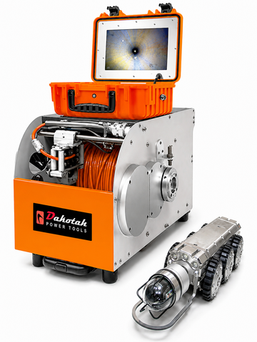 Dakotah Power Tools 300ft Crawler Inspection System Sewer Crawler