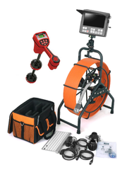 FREE RIDGID SCOUT LOCATOR WITH PURCHASE OF V-SNAKE SELF LEVELING SEWER CAMERA WITH PUSH CABLE VIDEO SYSTEM 512Hz SONDE & 200 ft. CABLE