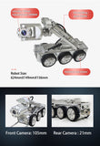 Gemini II Robotic Mainline Crawler Robot Crawler System With Full Pan and Tilt and Rotational Zoom Camera.