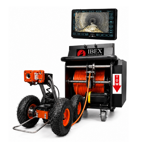 IBEX 500FT Robotic Pipe Inspection Crawler