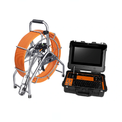 50mm Pan Tilt AHD 60m 360 degree view Drain Pipe Inspection Camera