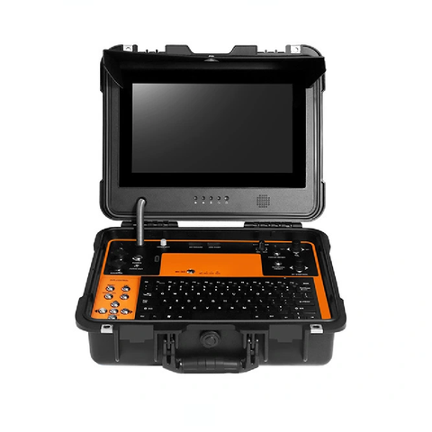 50mm Pan Tilt AHD 60m 360 degree view Drain Pipe Inspection Camera