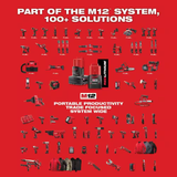 Milwaukee M18 18-Volt Lithium-Ion Cordless 200 ft. Pipeline Inspection System Image Reel Kit w/M12 Pipeline Locator Kit (2-Tool)