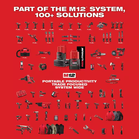 Milwaukee M18 18-Volt Lithium-Ion Cordless 200 ft. Drain Camera Inspection System Image Reel Kit w/M12 Pipeline Locator Kit (2-Tool)