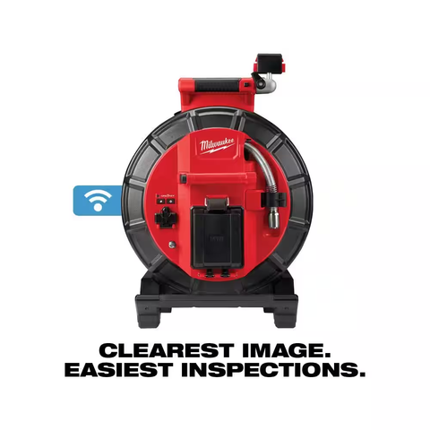 M18 18-Volt Lithium-Ion Cordless 120 ft. Plumbing Camera Inspection System Image Reel Kit with Batteries and Charger