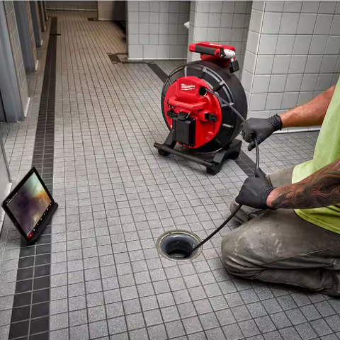 M18 18-Volt Lithium-Ion Cordless 120 ft. Sewer Camera Inspection System Image Reel Kit with Batteries and Charger