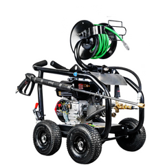 Jetter & Pressure Washer Combo With Jetter Hose Jetter Nozzles Cart Jetter Two Machines in One