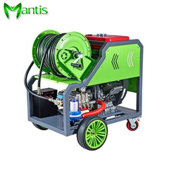 Cart Jetter with 27 HP Engine and 14 Gallon Per Minute Water Flow For Flushing Stubborn Grease and Drain Blockages