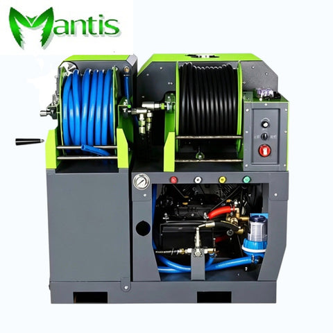 27Hp Power 64L/Min Water Jet Hydroblasting Sewage Plumbing Drain Block Cleaning Oil Pipeline Unclogging Machine
