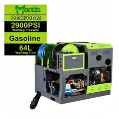 27Hp Power 64L/Min Water Jet Hydroblasting Sewage Plumbing Drain Block Cleaning Oil Pipeline Unclogging Machine