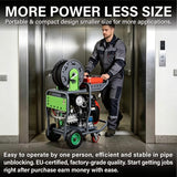 3625Psi Gasoline Sewer Jetter 27HP  High Pressure Pipe Cleaning Machine for 75-300mm Drains (Copy) (Copy)