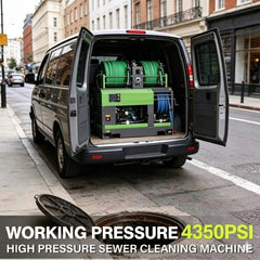 4350Psi Heavy Duty Automatic Diesel Pressure Washer Sewer Cleaning Machine (Copy) (Copy)