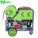 2900PSI 27HP Powerful Dual-Cylinder Diesel Pipe Dredging Machine Drain Pipe Cleaner Machine Sewer Jet Machine