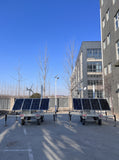 Mobile Power USA - Mobile Solar Generator Trailer | Off-Grid Power Supply with Lithium Battery & Solar Panels