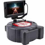 Free Ridgid Scout With Maxi Reel Sewer Inspection Camera with 512Hz Locator, 165ft Self-Leveling Snake Camera, 9" Touch HD Screen, DVR, Adjustable LEDs, 16GB SD Card, IP68 Waterproof for Sewer and Drainage Pipes -165ft
