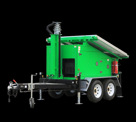 Mobile Power USA - CCTV Mobile Solar Security Trailer | Easy-Operate CCTV Camera System with MPPT (Copy)